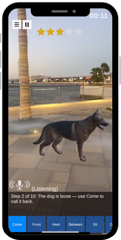 Obedience Control Screen 2